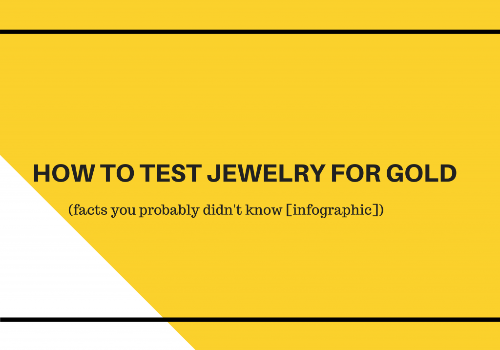 how to test jewelry for gold