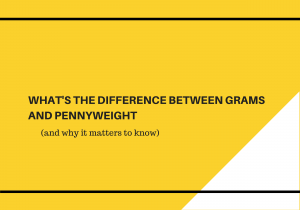 difference between grams and pennyweight